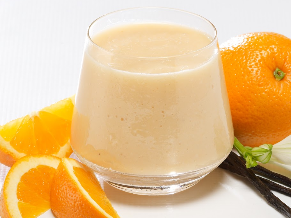 Orange Creamsicle Protein Shake and Pudding