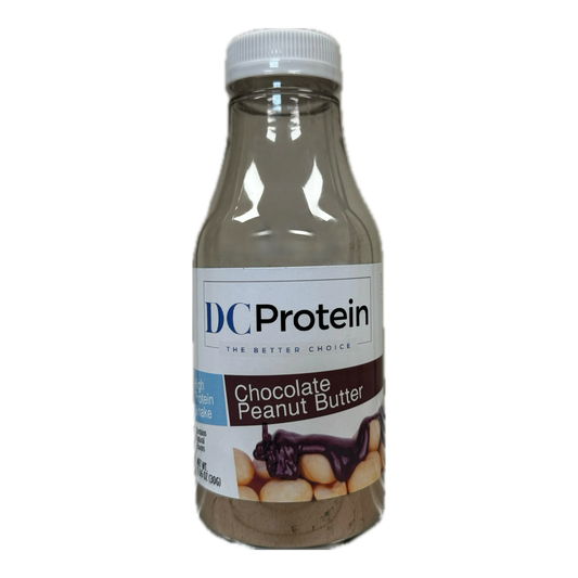 Chocolate Peanut Butter Protein Shake In A Bottle
