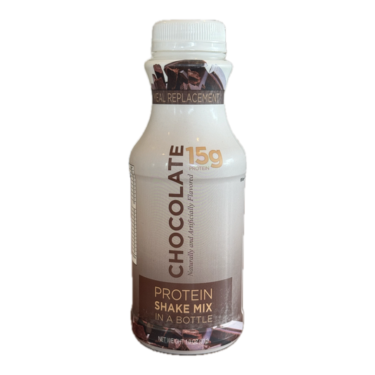 Chocolate Protein Shake Mix In A Bottle