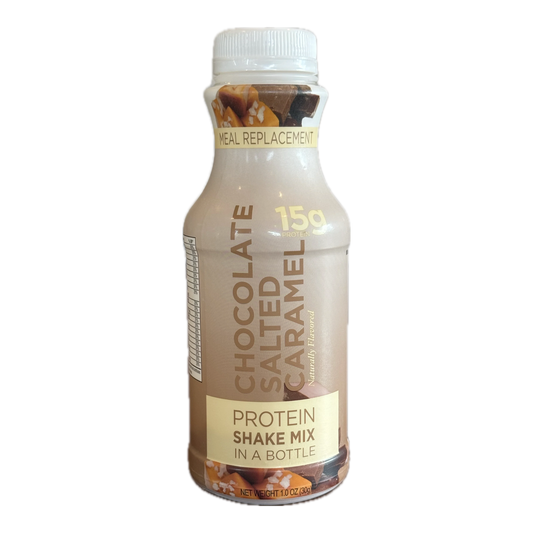 Chocolate Salted Caramel Protein Shake Mix In A Bottle