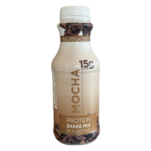 Mocha Protein Shake Mix In A Bottle