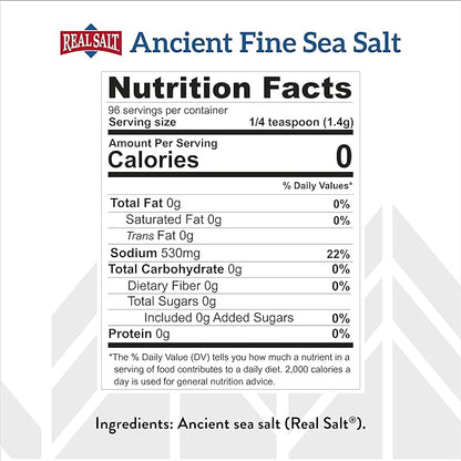REAL SEA SALT 4.75 OZ