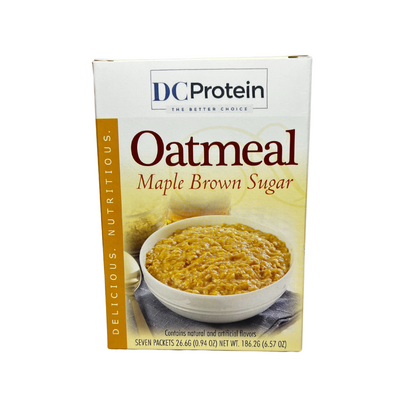 Maple and Brown Sugar Oatmeal