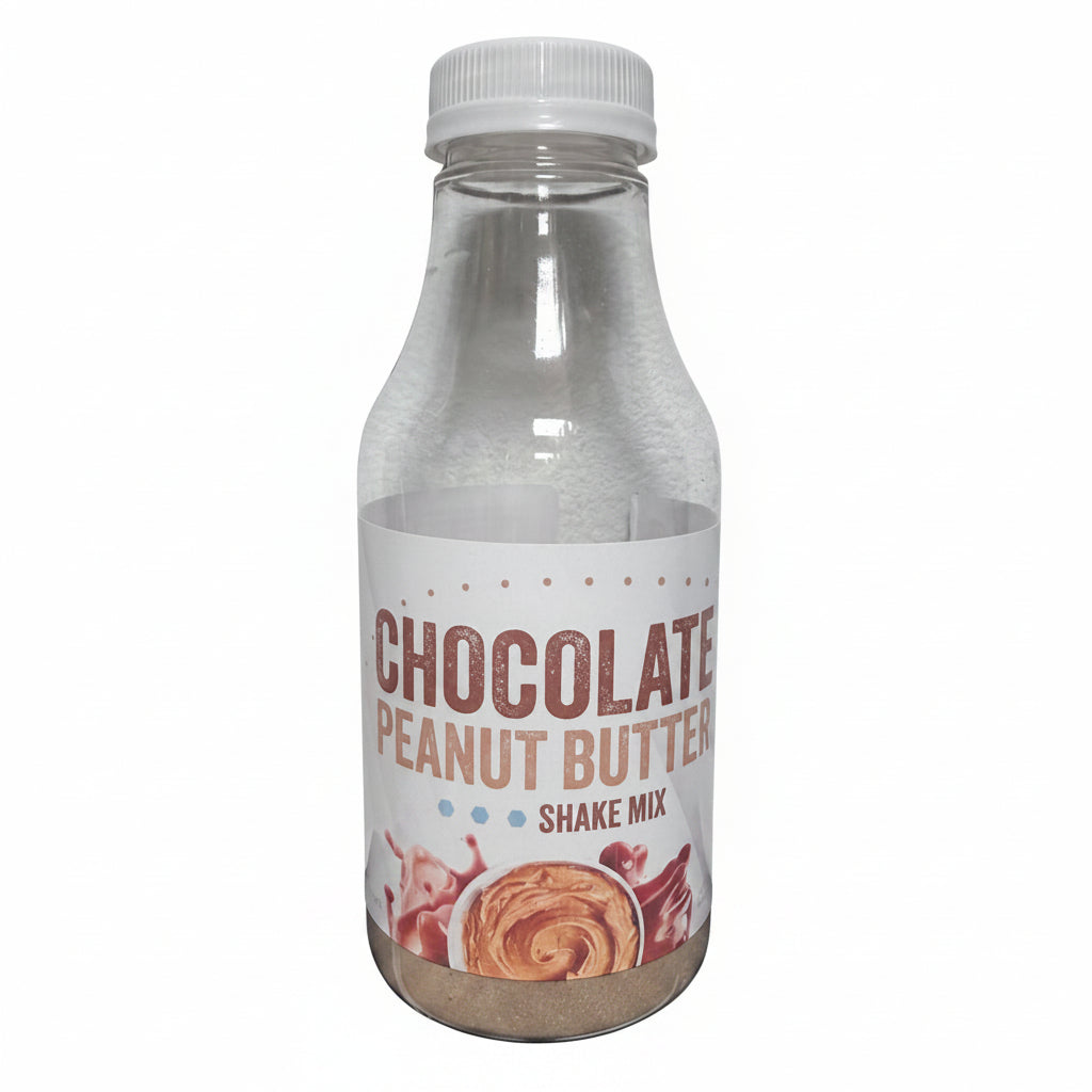 Chocolate Peanut Butter Protein Shake In A Bottle