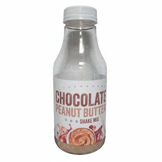 Chocolate Peanut Butter Protein Shake In A Bottle