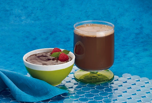 Dark Chocolate Protein Shake and Pudding
