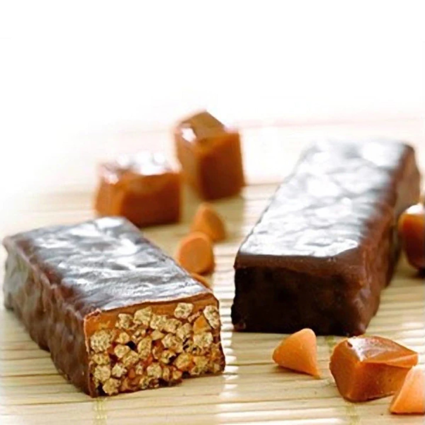 Peanut Butter & Smooth Caramel Crisp Bar